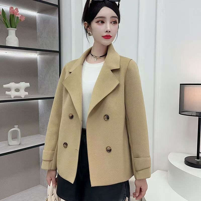 เสื้อโค้ทขนสัตว์สีดำสำหรับฤดูใ - Wool Coat Peacoat บทวิจารณ์และราคา