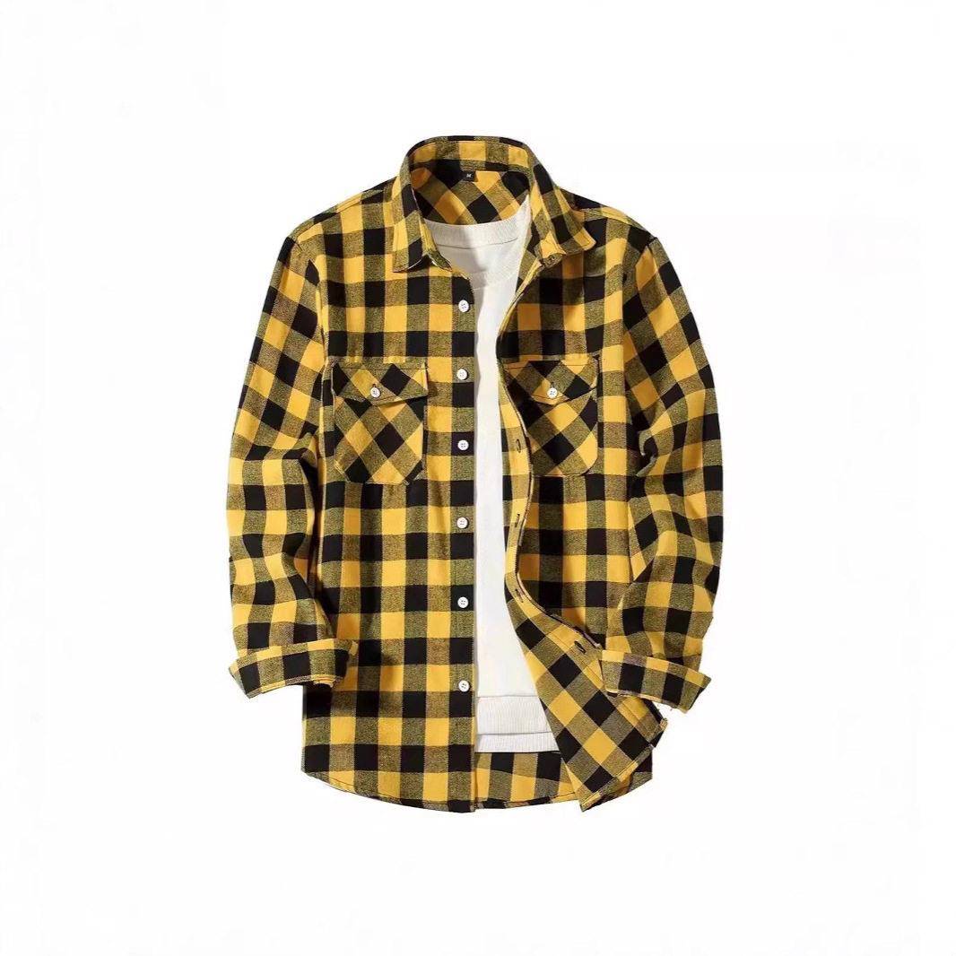 เสื้อแจ็คเก็ตเชิ้ตผ้าฟลานเนลบุ - Flannel Shirt Lined บทวิจารณ์และราคา