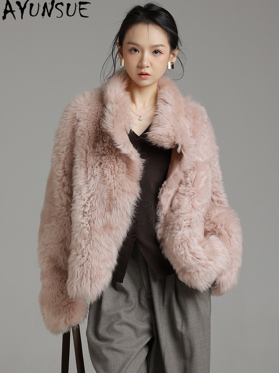 AYUNSUE เสื้อโค้ทขนแกะทัสคานีธ - Wool Coat Peacoat บทวิจารณ์และราคา