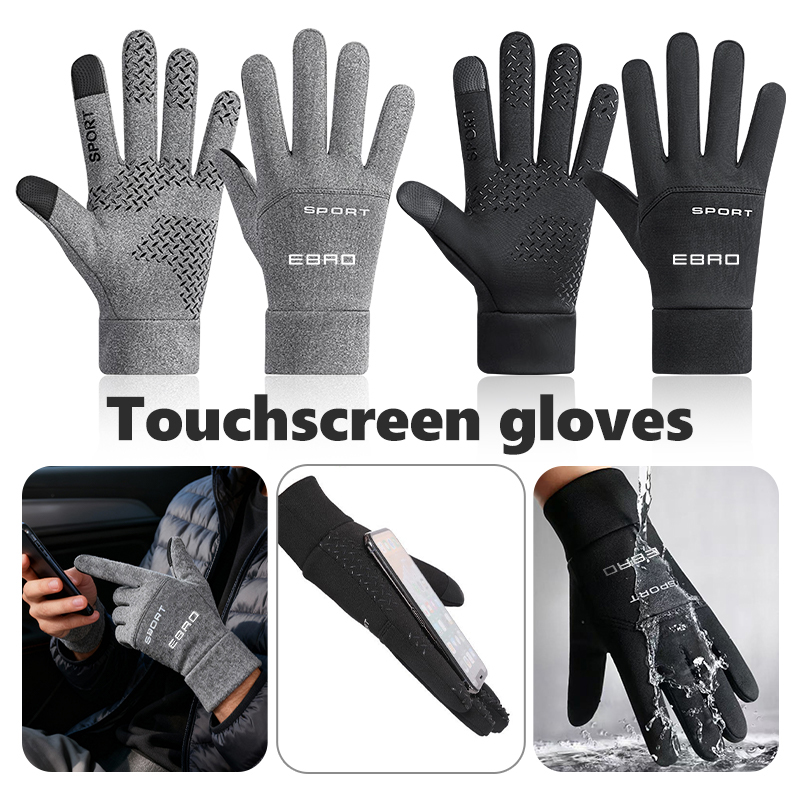 กันน้ำฤดูหนาวถุงมืออุ่นถุงมือห - Touch Screen Gloves บทวิจารณ์และราคา