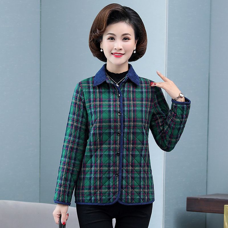 เสื้อเชิ้ตผ้าฝ้ายลายสก็อตสำหรั - Flannel Shirt Lined บทวิจารณ์และราคา