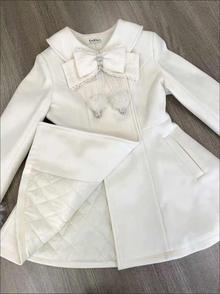 เสื้อโค้ทผู้หญิงสไตล์ญี่ปุ่นสำ - Wool Coat Peacoat บทวิจารณ์และราคา