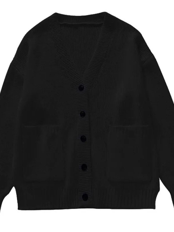 หลวมเสื้อสเวตเตอร์ถักผู้หญิงแข - Wool Coat Peacoat บทวิจารณ์และราคา