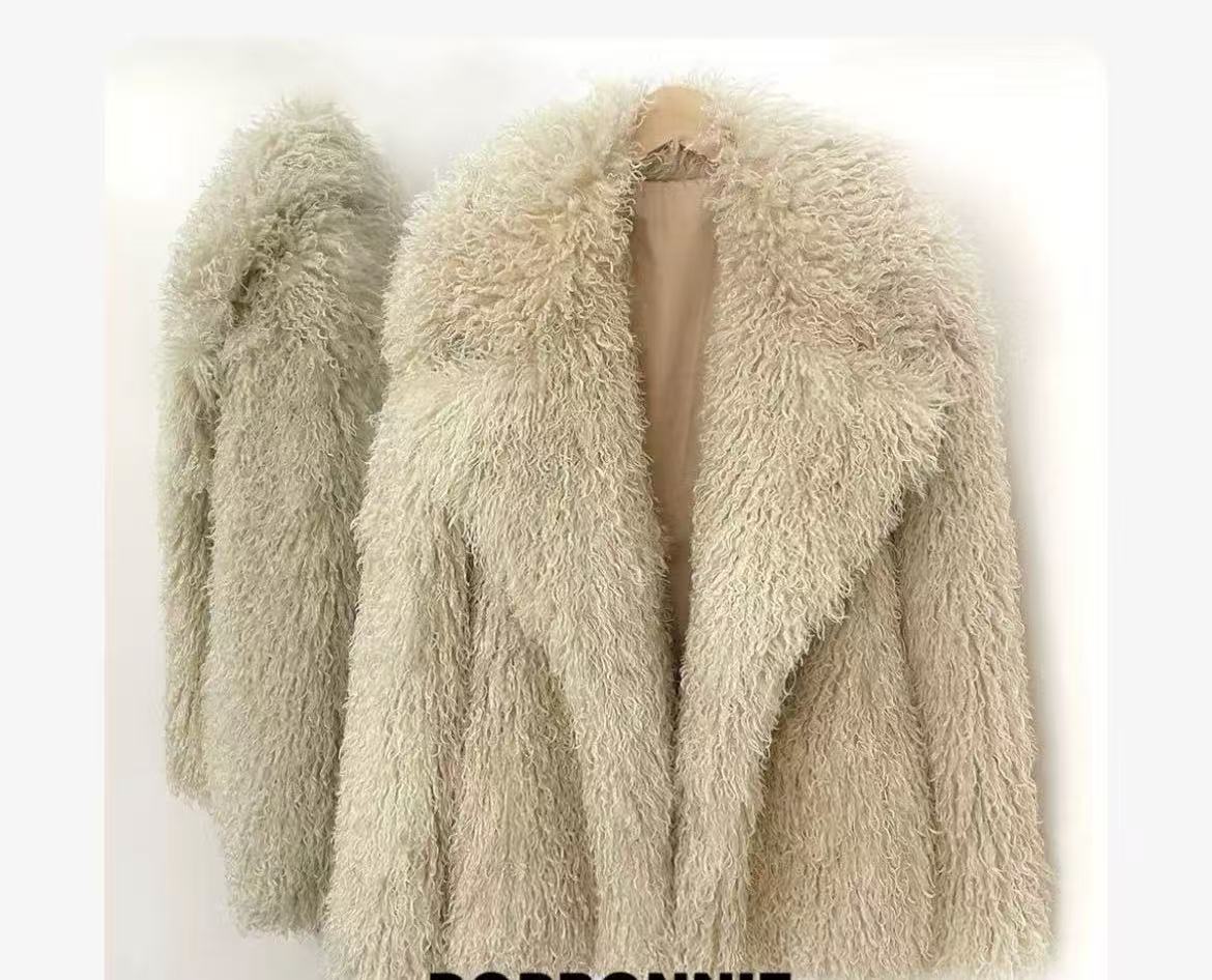 เสื้อโค้ทขนสัตว์ผู้หญิง ฤดูใบไ - Wool Coat Peacoat บทวิจารณ์และราคา