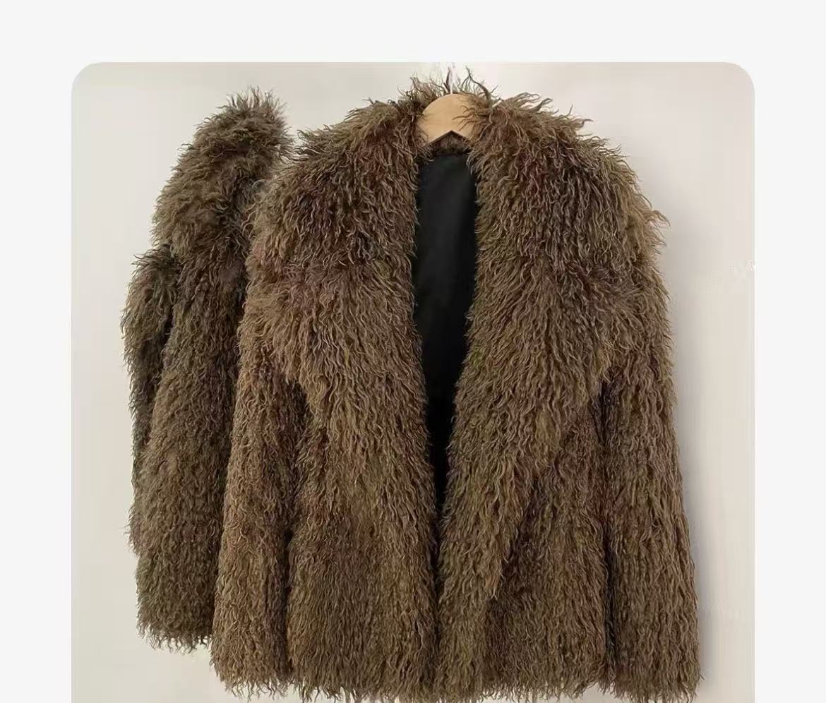 เสื้อโค้ทขนสัตว์ผู้หญิง ฤดูใบไ - Wool Coat Peacoat บทวิจารณ์และราคา